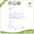 GL-11122 Lock para la puerta trasera del remolque del refrigerador empotrado